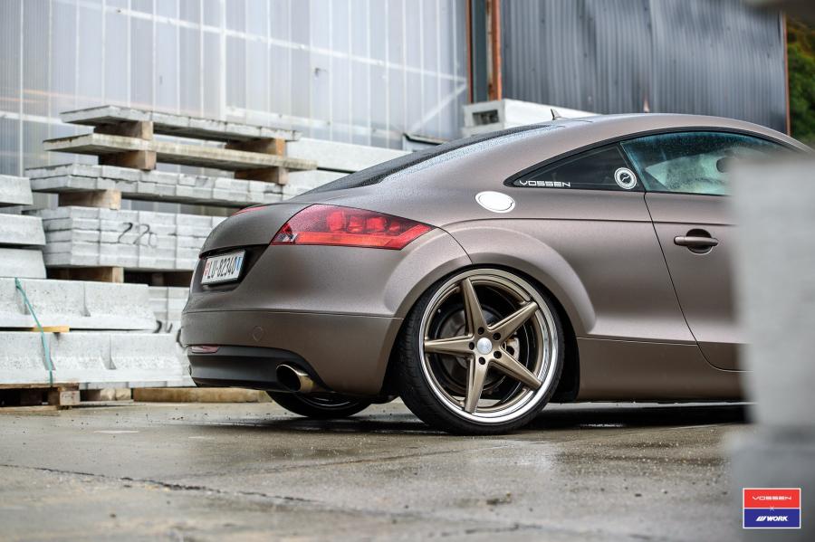  Audi TT Coupe on Vossen Wheels (VWS-3) 2016 года  (фото 11 из 25)